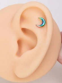 Moon Decor Labret Lip Stud - Multicolor - View 4