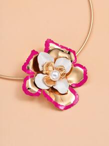 Choker trang trí hoa - Nhiều màu - Xem 3