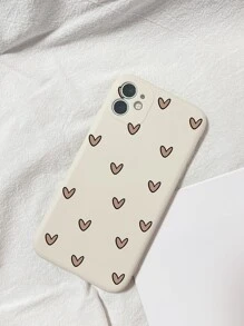 Sarung Telefon Corak Jantung - Pelbagai warna - Lihat 2