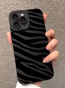 Ốp điện thoại họa tiết sọc ngựa vằn, tương thích với iPhone 15/15Pro/15Plus/15Promax, phiên bản quốc tế, không phải phiên bản nội địa. - Nhiều màu - Xem 3