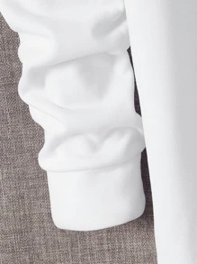 GENTILAND Men Figure & Letter Graphic Tee - White - View 4