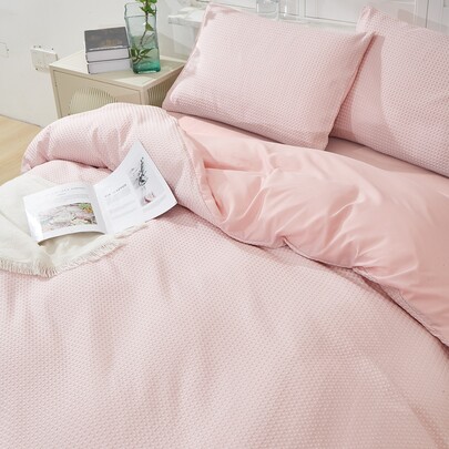 Solid Duvet Cover Set Without Filler