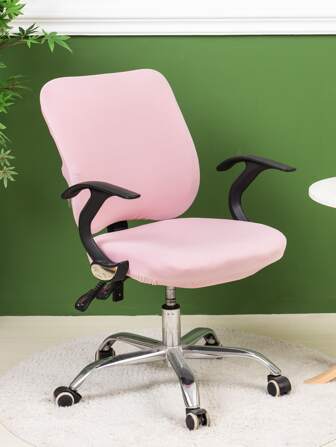 1 pieza Funda para silla liso elástico