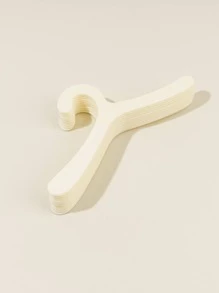 10pcs Solid Pet Coat Hanger - Beige - View 5