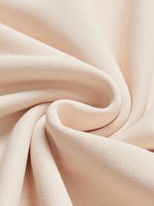 Manfinity Homme Men Slogan Graphic Mock Neck Pullover - Apricot - View 3