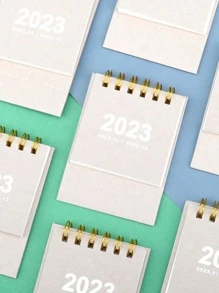 1 件标语图案迷你台历