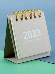 1 件标语图案迷你台历