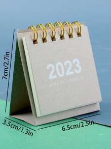 1 件标语图案迷你台历