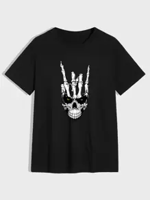 Manfinity Homme Tops Nam Lễ Các Thánh Giải trí - màu đen - Xem 1