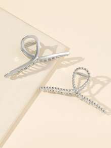 2 Stück minimalistische Haarklammern, lässige Valentinstag Valentinsklammern, Haarklammern, Haarspangen, Haarklammern, Haarklammern, Haarklammern, Haarklammern, Haarklammern, Haaraccessoires für Frauen für Urlaubsoutfits