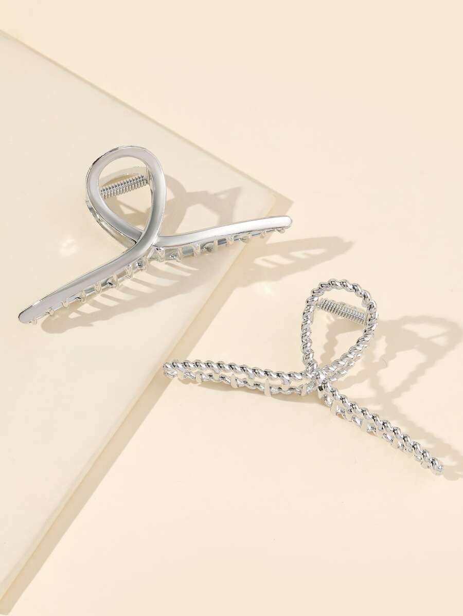 2 Stück minimalistische Haarklammern, lässige Valentinstag Valentinsklammern, Haarklammern, Haarspangen, Haarklammern, Haarklammern, Haarklammern, Haarklammern, Haarklammern, Haaraccessoires für Frauen für Urlaubsoutfits