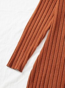 SHEIN LUNE Plus Solid Bodycon Dress