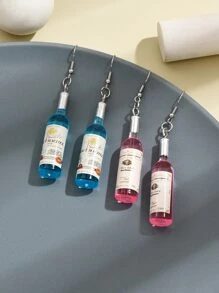 Hoa tai giọt rượu 2 cặp - Nhiều màu - Xem 2