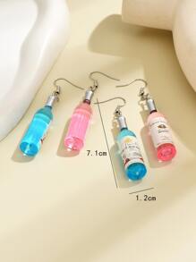 Hoa tai giọt rượu 2 cặp - Nhiều màu - Xem 5