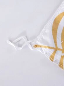 Bộ 3 bộ chăn ga gối in hình lá đồng cổ điển 100% polyester mềm mại (2 vỏ gối + 1 vỏ chăn), không có ruột, lựa chọn hoàn hảo cho trang trí phòng ngủ và phòng khách - Nhiều màu - Xem 7