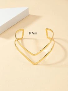 Còng tay tối giản - Vàng - Xem 3