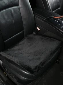 Factory Black Plush Seat Cushion - Black - View 1
