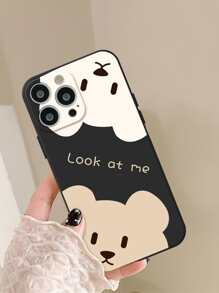 卡通小熊手機殼 - 彩色 - 查看 1