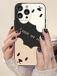 卡通小熊手機殼 - 彩色 - 查看 2