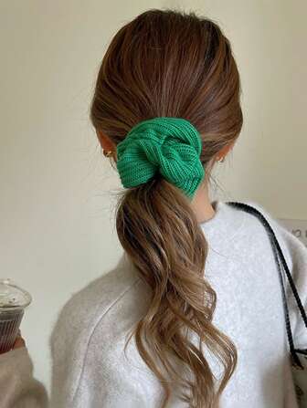 Solid Hair Tie CasualScrunchiesscrunchy Hair Ties Ponytail