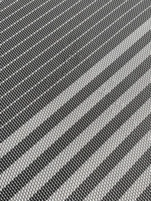 1pc Striped Pattern Place Mat - Grey - View 4