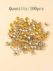 100 piezas Accesorio de joya DIY cuenta - Multicolor - Ver 3