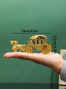 1 pieza Decoración carro - Dorado - Ver 3
