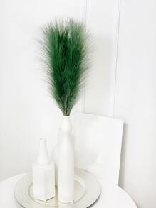 1件/6件/10件/12件丝绸布人造羽毛香蒲婚礼派对节日生日场景装饰拍照道具高品质家居装饰 - 軍綠色 - 查看 7