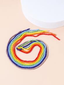 7strands Bead DIY Jewelry Accessory - Multicolor - View 1