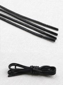 Phụ kiện giày Nữ màu trơn - màu đen - Xem 3