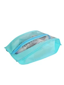 1 pieza Bolsa de almacenaje de zapatos portátil - Azul - Ver 2