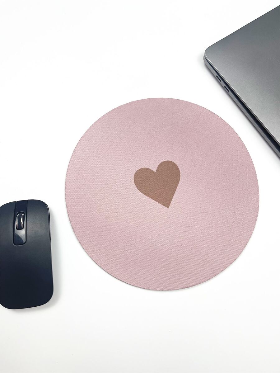 حصيرة ماوس نمط القلب