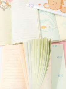 1 pieza Libreta con diseño de oso y cubierta de gelatina de color aleatorio - Multicolor - Ver 3