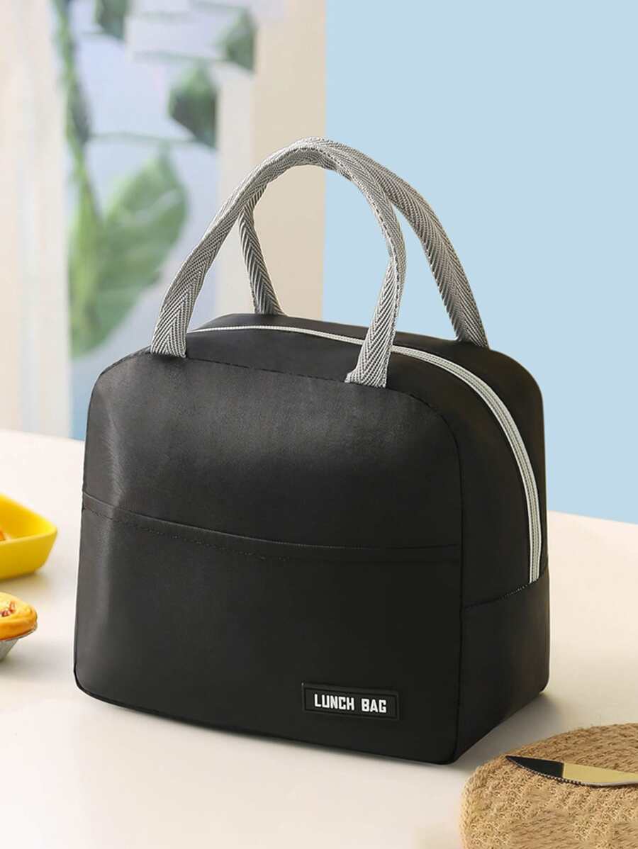 1 pieza Bolsa térmica portátil - Negro - Ver 1