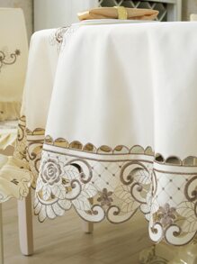 Mantel con bordado floral - Multicolor - Ver 2