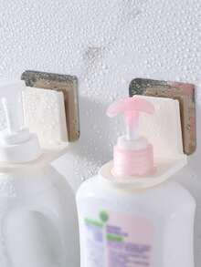 2pcs Punch-free Lotion Dispenser Holder - White - View 5