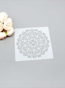 1入組四葉草細節繪圖範本 - 白色 - 查看 1