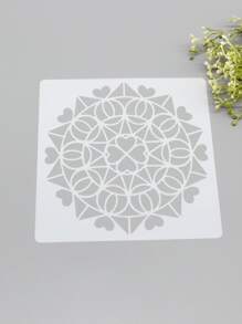 1入組四葉草細節繪圖範本 - 白色 - 查看 2