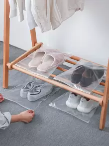 3pcs Clear Shoes Storage Bag - Clear - View 1