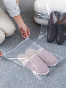 3pcs Clear Shoes Storage Bag - Clear - View 2