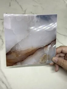 10 cái Cẩm thạch Hoa văn Sàn Sticker - Nhiều màu - Xem 4