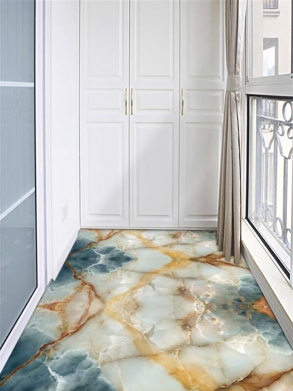 10pcs Marble Style Pvc Tile Stickers SHEIN USA