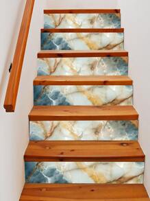 10 cái Cẩm thạch Hoa văn Sàn Sticker - Nhiều màu - Xem 6