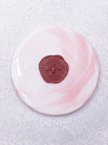 1件套蜜蜂印花火漆印