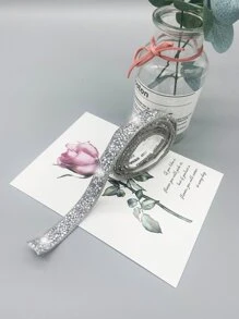 1入組水鑽裝飾車裝飾條 - 銀色 - 查看 2