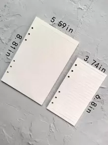 1 pieza Cuaderno de hojas sueltas papel - Multicolor - Ver 3