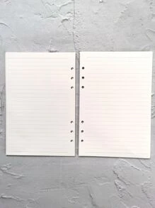 1 pieza Cuaderno de hojas sueltas papel - Multicolor - Ver 5