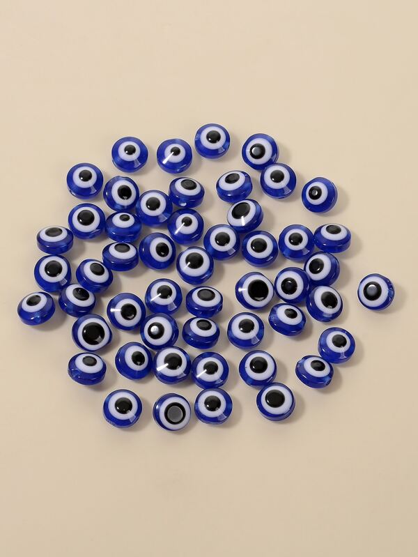 50pcs Evil Eye Detail DIY Bead