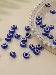 50 pièces DIY perle à mauvais œil