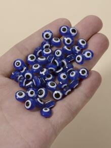 50 pièces DIY perle à mauvais œil